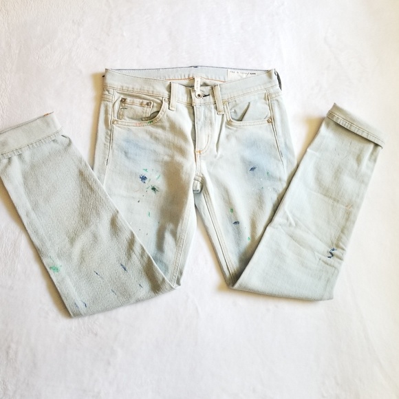 Rag & Bone | Paint Splatter Jeans - Picture 8 of 8